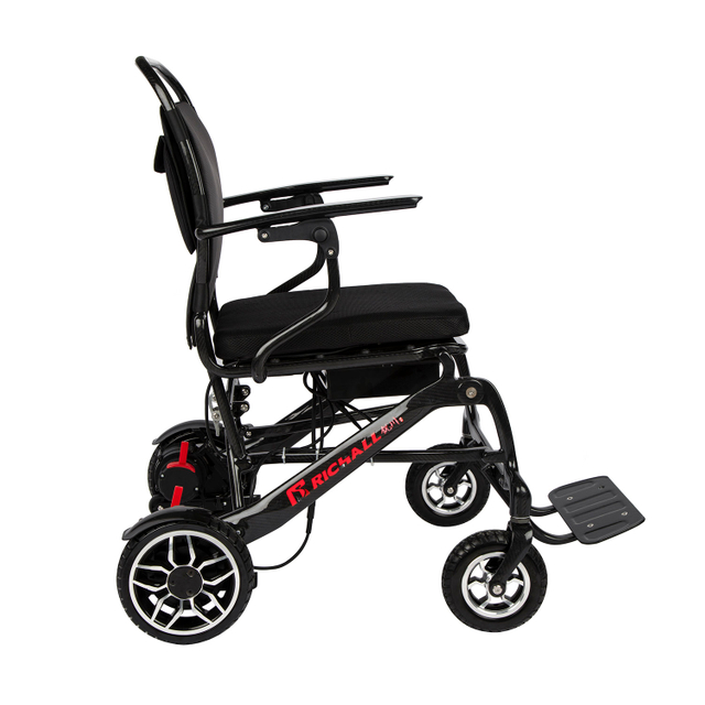 RC-- Folding Carbon Fiber Electric Wheelchair For Body Power Wheelchair For The Disabled