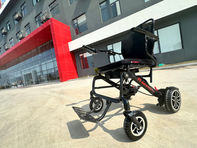 RC--W3902 Full Carbon Fabric rehabilitation Electric Wheelchair 