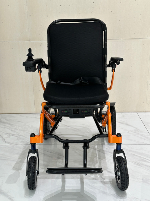 RC-- lightweight foldable electric wheelchair Aluminium Alloy Folding Electric Wheelchair for Disabled Electric Wheelchair