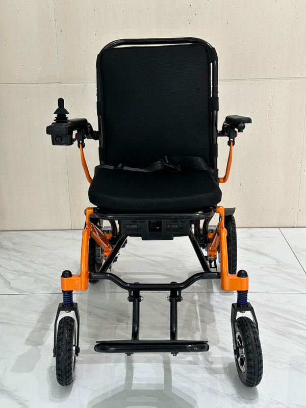 RC-- lightweight foldable electric wheelchair Aluminium Alloy Folding Electric Wheelchair for Disabled Electric Wheelchair