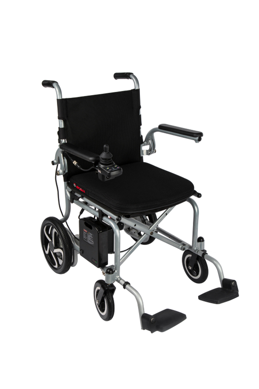 RC-N3502 Adults Motorized Light Weight Aluminium Frame Foldable Lightweight Electric Wheelchair 