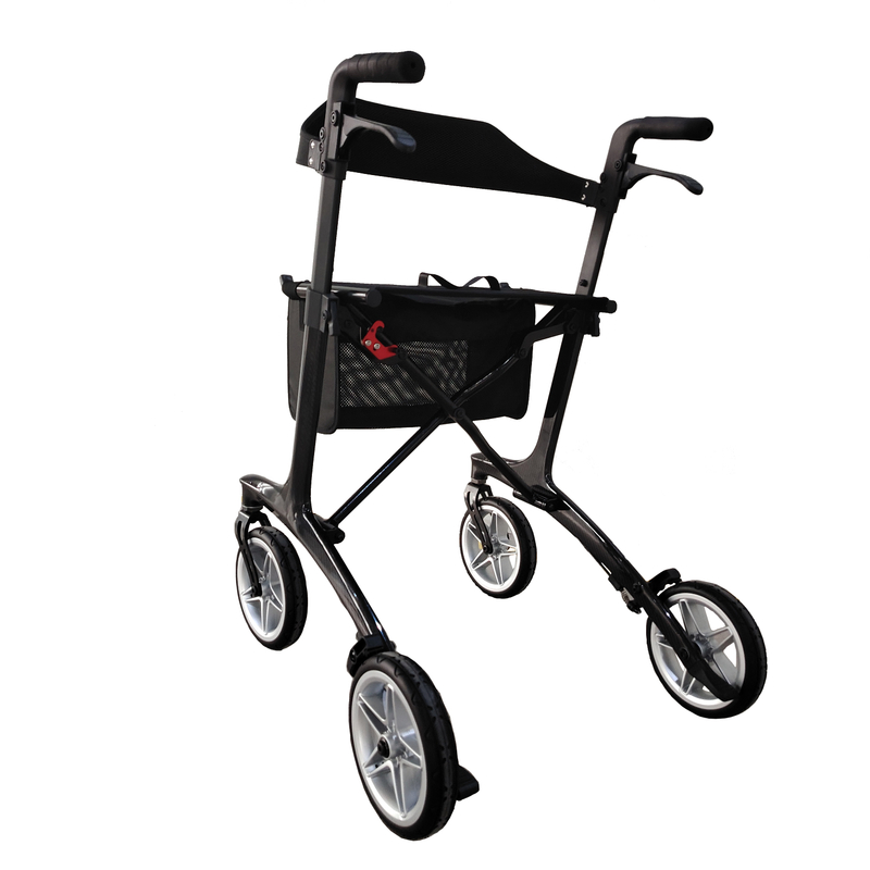 Manual Wheelchair Trolley walker Medical Care Adult Elderly Foldable walker With Seat
