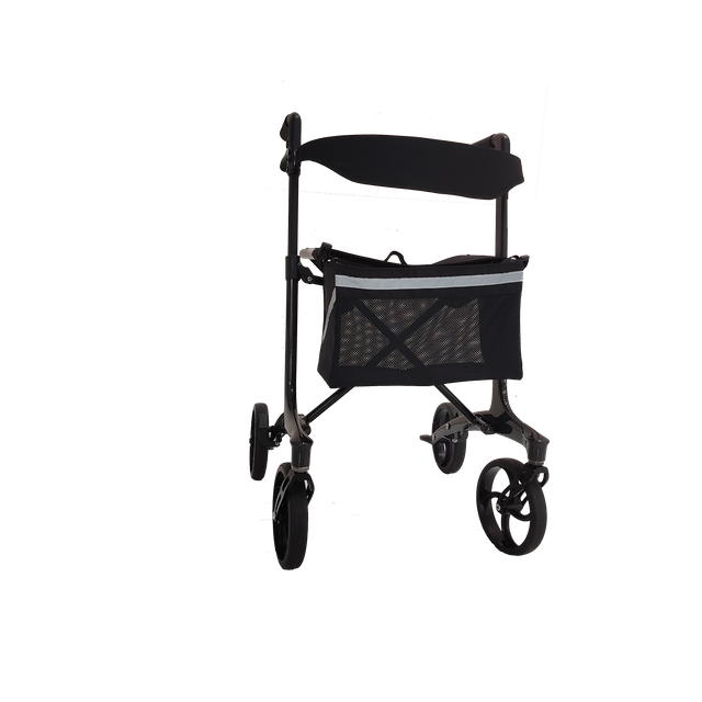 RL--1901 RICHALL Walking Aid Carbon Fiber Walkers for Seniors With Seat Foldable