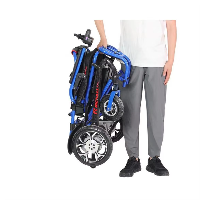 Aluminum Electric Wheelchair Outdoor For Old People 