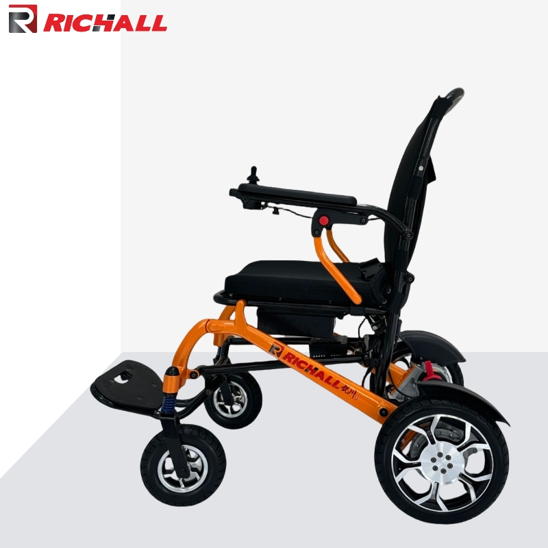 RC--3501 Outdoor Electric Aluminum Rollator Transfer Power Stair Wheelchair